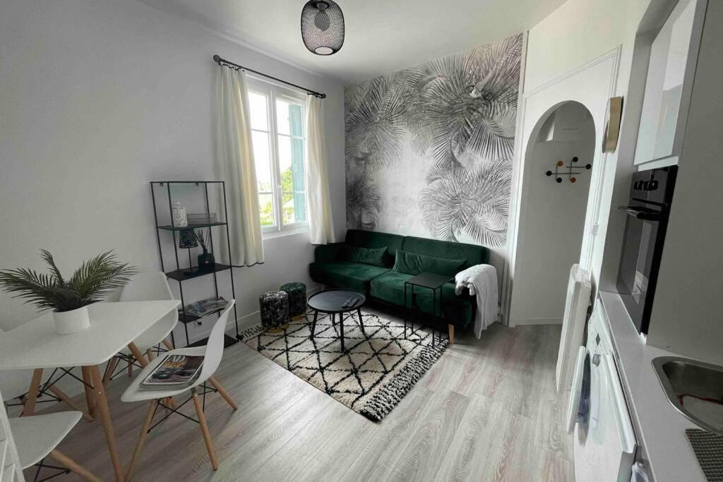 L'Oiseau Bleu Appt 2 Pieces , 150 M De La Plage Apartment Blonville-sur-Mer Ngoại thất bức ảnh